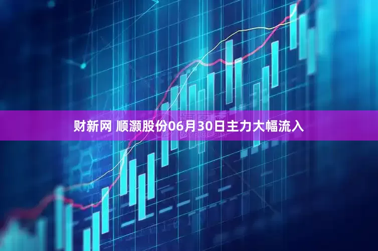 财新网 顺灏股份06月30日主力大幅流入