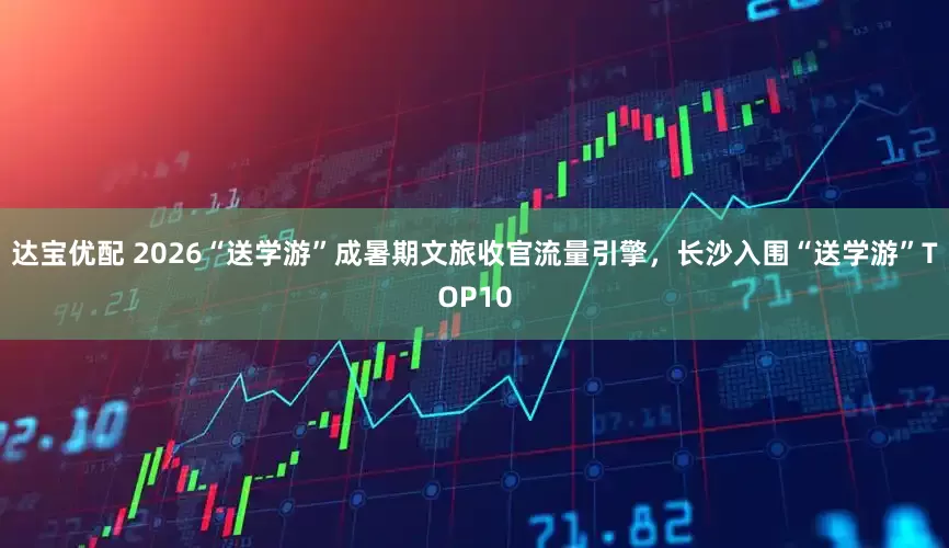 达宝优配 2026“送学游”成暑期文旅收官流量引擎，长沙入围“送学游”TOP10